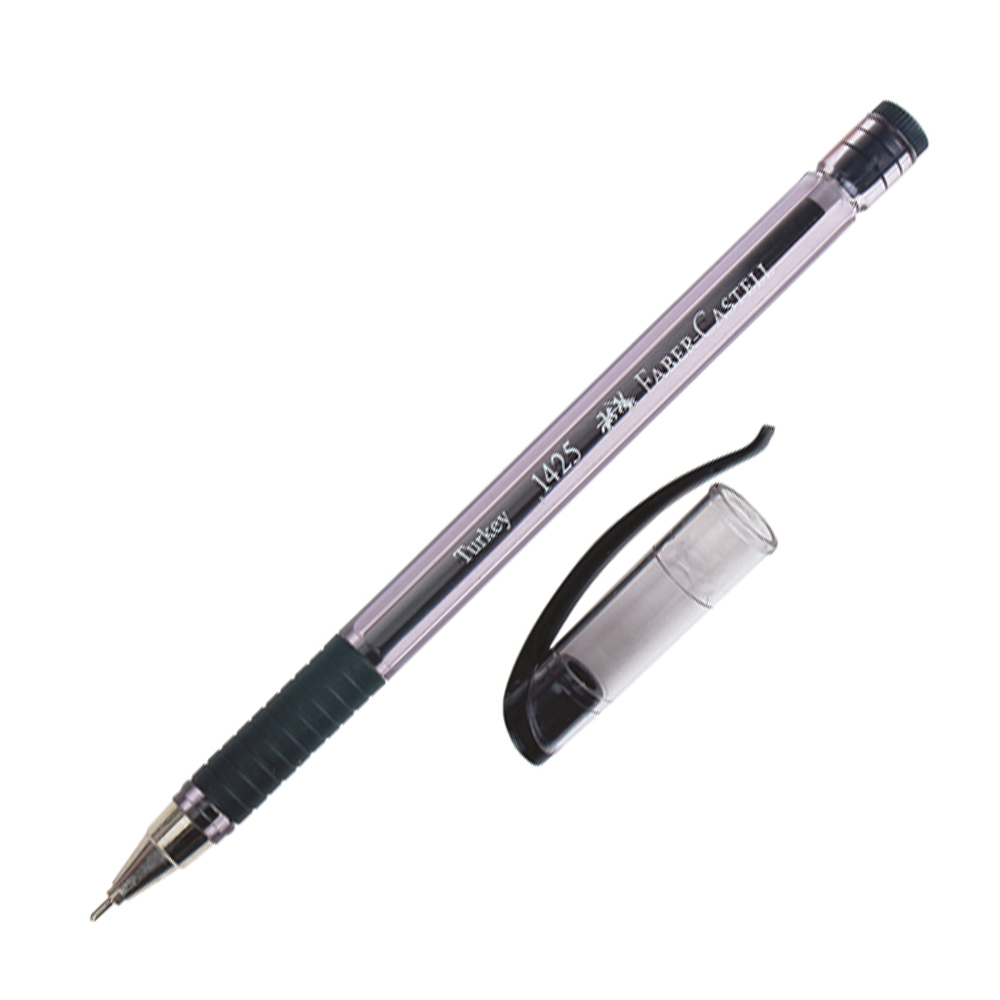 Faber-Castell Tükenmez Kalem İğne Uç Siyah 1425