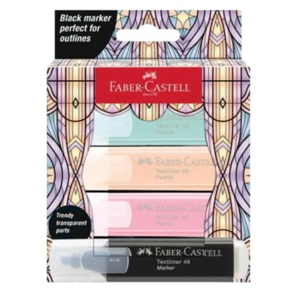 Faber-Castell Glassy Pastel 10x4 Sta