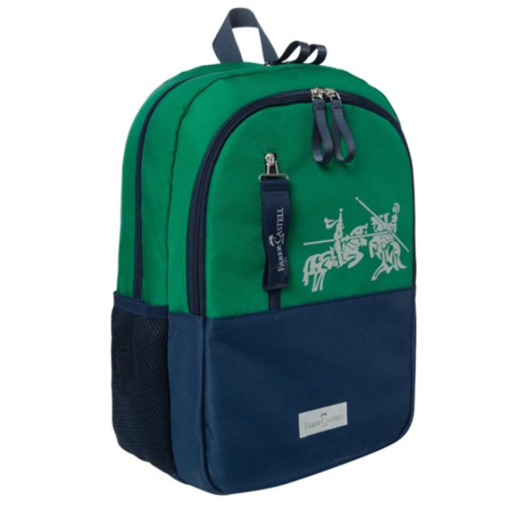 Faber-Castell Duo Sırt Çantası Yeşil Mavi