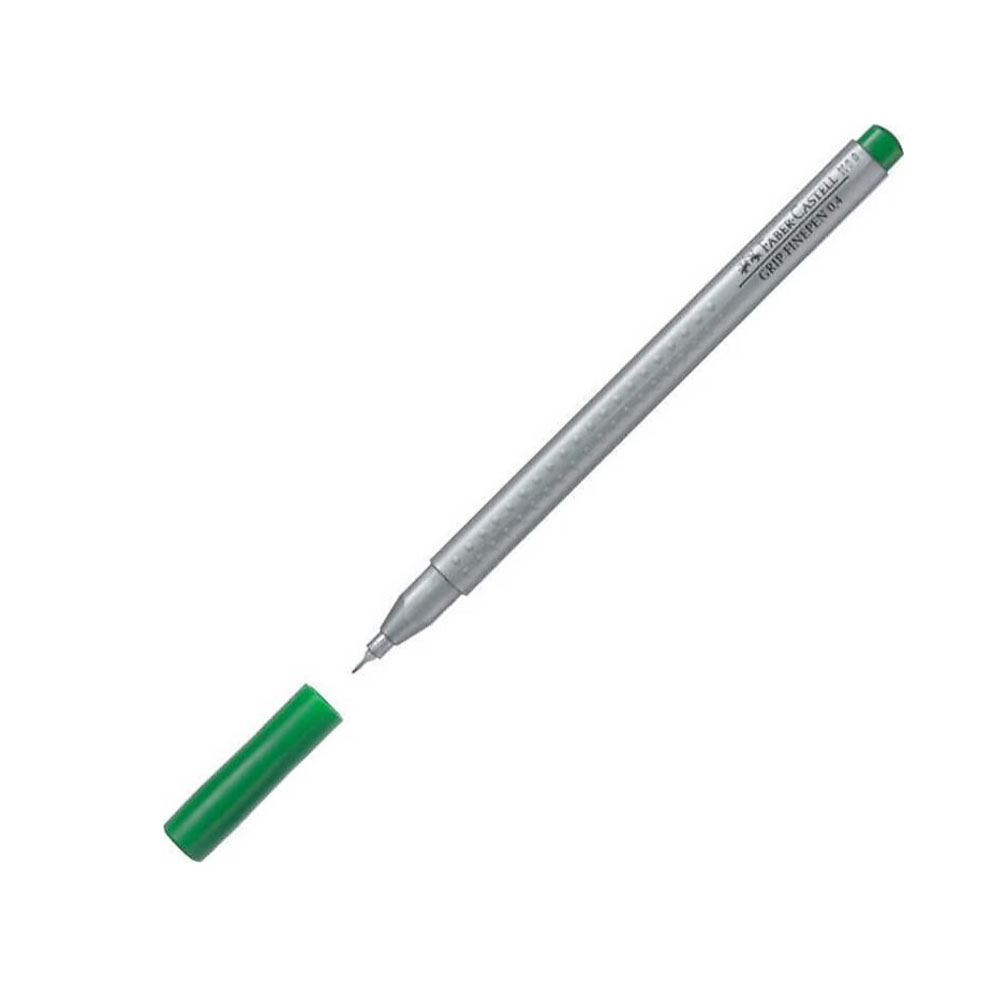 Faber-Castell Grip Finepen 0,4 mm Yeşil