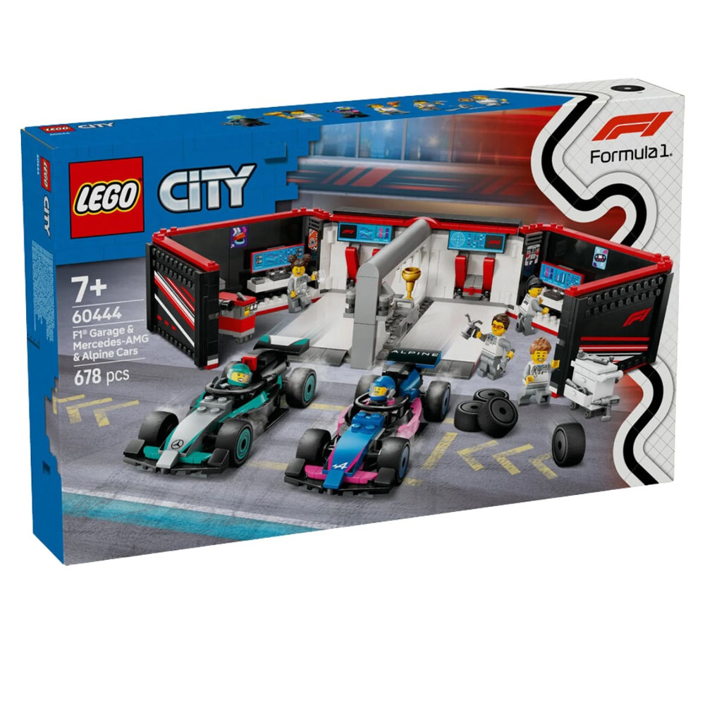 Lego Cıty F1 Garaj Amg Ve Alpine