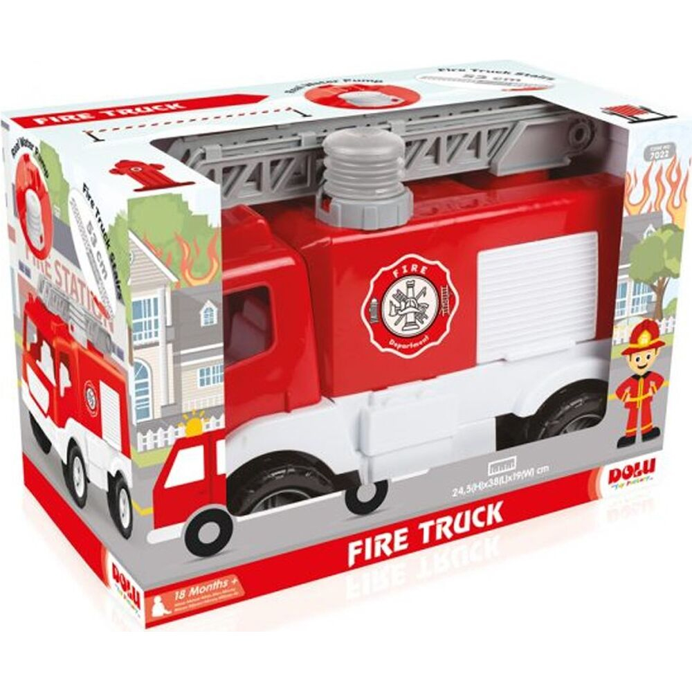 Dolu Oyuncak İtfaiye Kamyonu 38 Cm