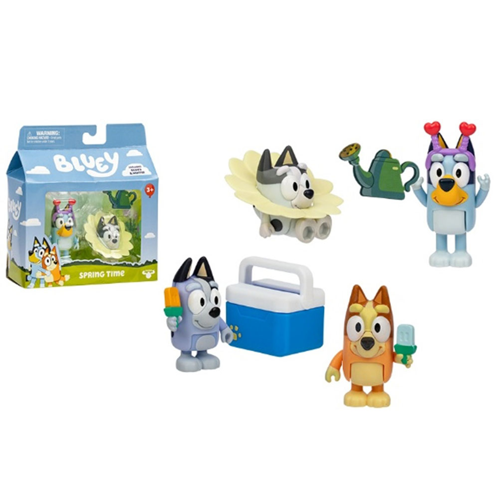 Bluey 2Lı Fıgur Aksesuarlı Set - Asortı