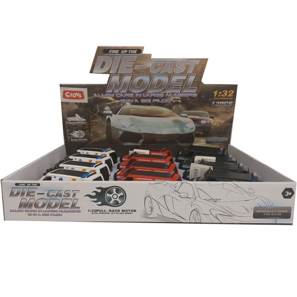 Ctoy Oyuncak Metal Kurtarma Araçları CTOY-K174A23