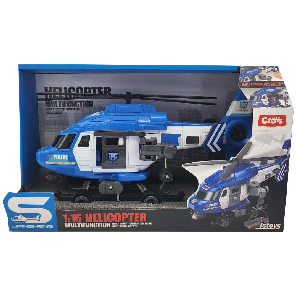 Ctoy Oyuncak Işıklı Ve Sesli Helikopter 