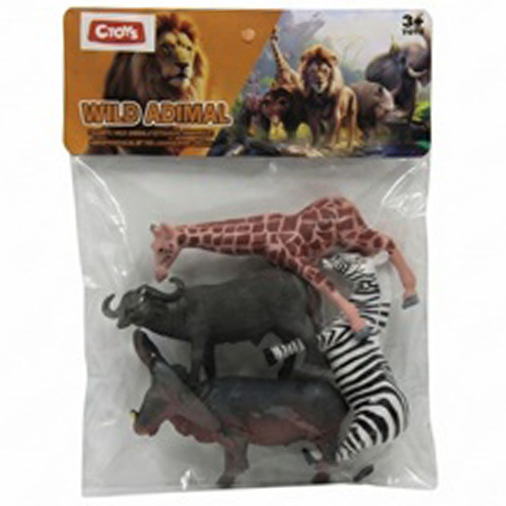 Ctoy Oyuncak Dinozor Seti 4 Prç