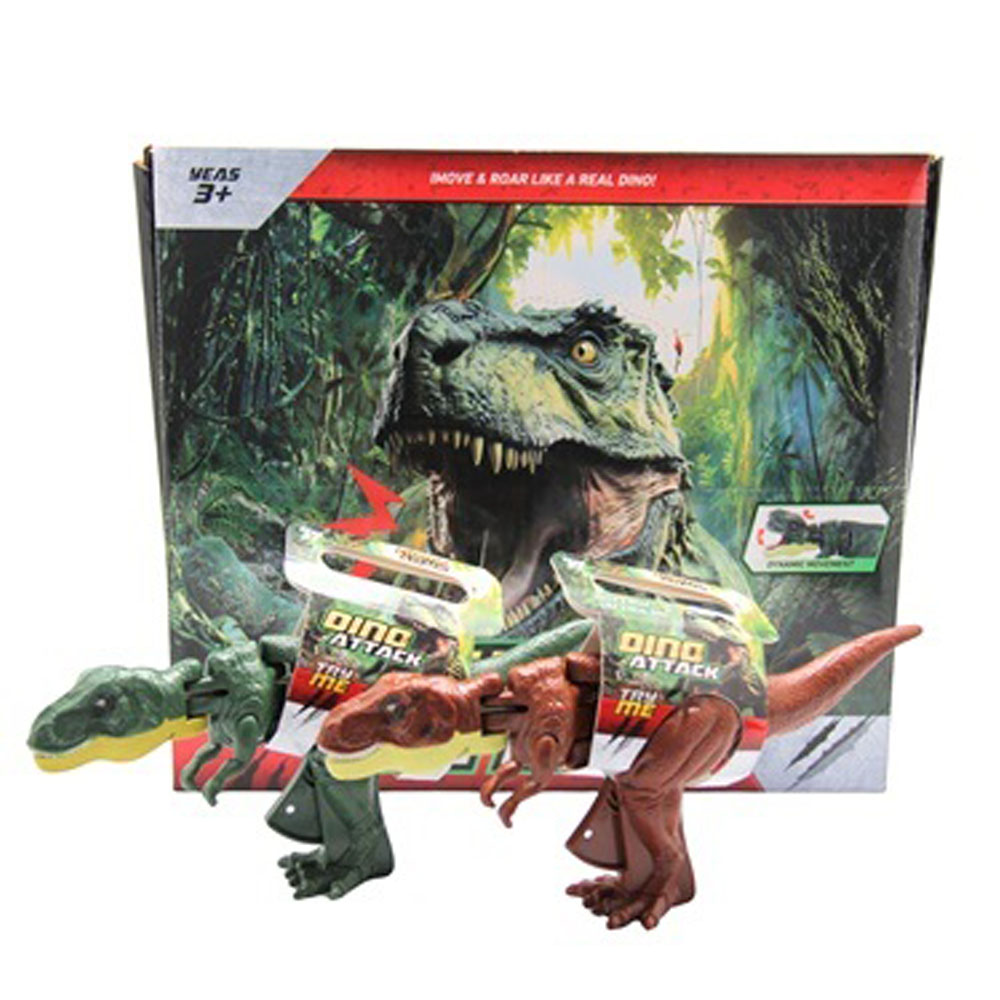 Ctoy Oyuncak Hareketli Dinazor Tabancası 8Li Std