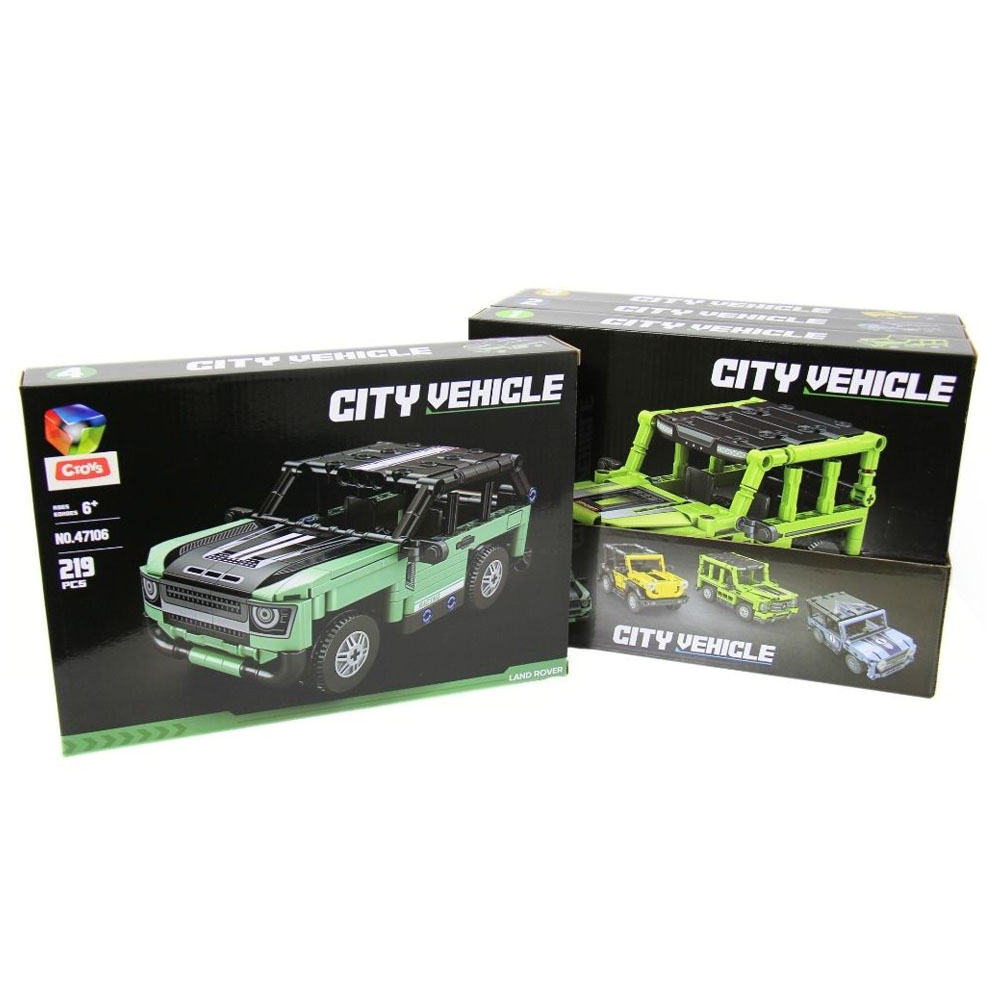 Ctoy Oyuncak Blok Arazi Araçları