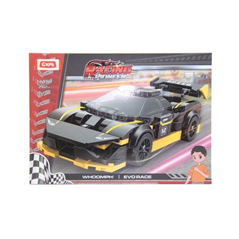 Ctoy Oyuncak Yarış Arablası Bloklar 282 Parça