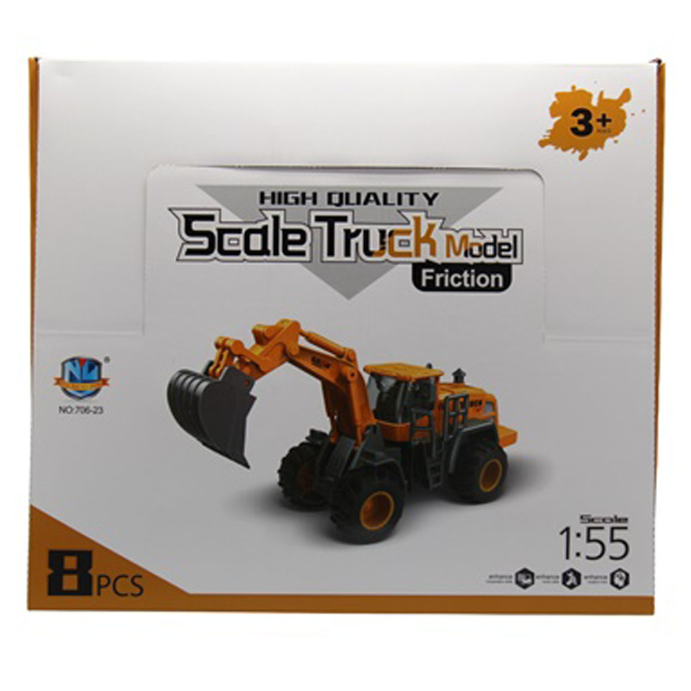 Ctoy Oyuncak İnşaat Araçları Dozer 8 Li Std