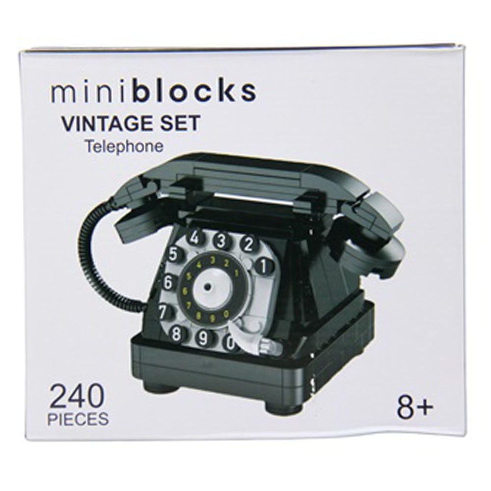 Ctoy Oyuncak Çevirmeli Telefon Yapı Blokları 240 Parça