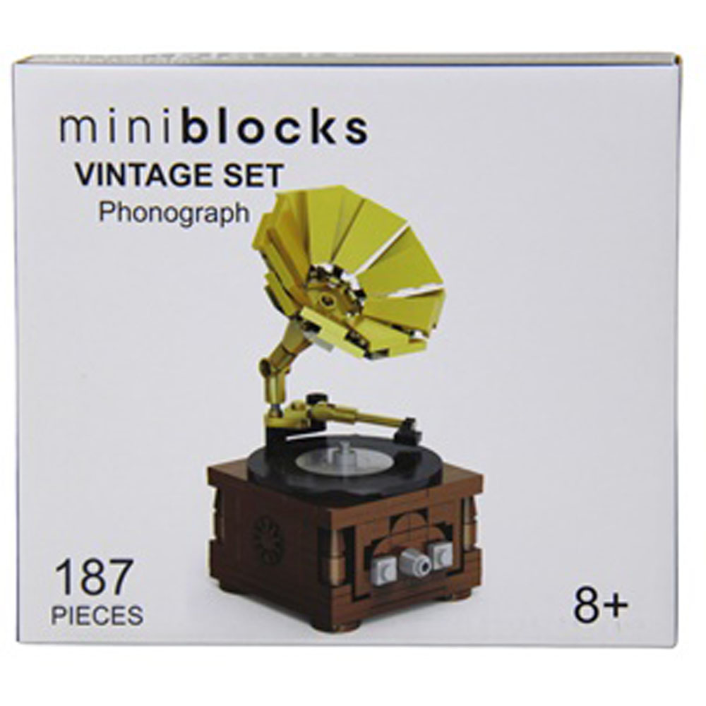 Ctoy Oyuncak Gramafon Yapı Blokları 187 Parça