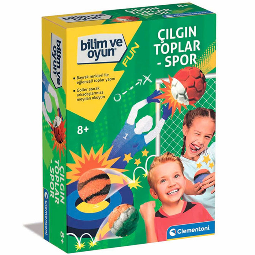 Clementoni Çılgın Toplar Spor Bilim ve Oyun 64323