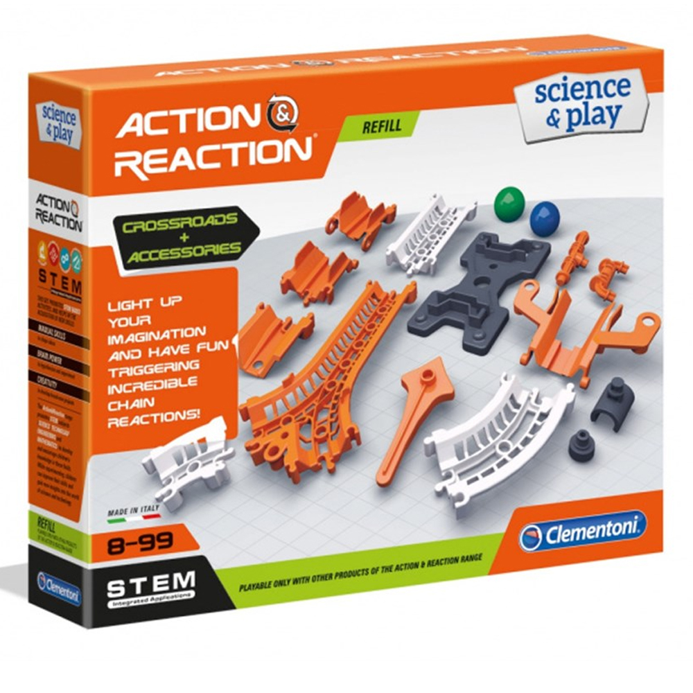 Clementoni Action & Reaction Kavşaklar ve Aksesuarlar 19167