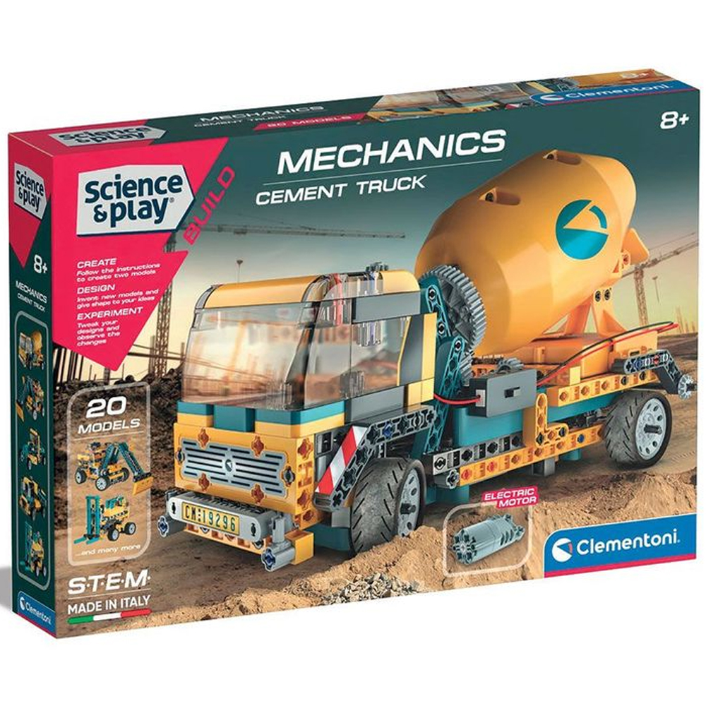 Clementoni Mekanik Laboratuvarı İnşaat Kamyonu 75083TR