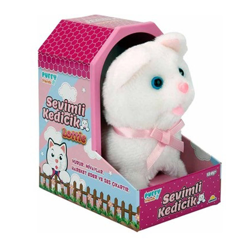 Sunman Oyuncak Peluş Sevimli KEdi Lottie