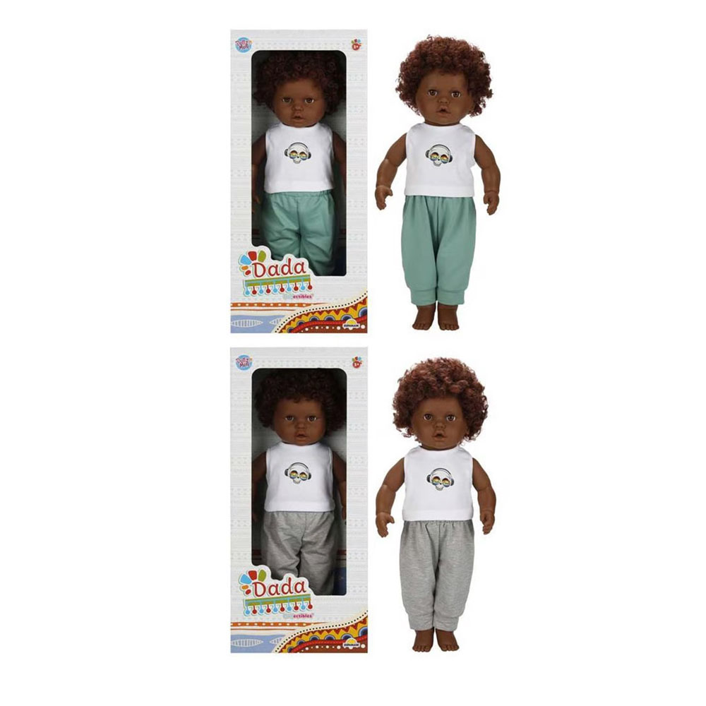 Sunman Oyuncak Bebek Dada Kıvırcık Saçlı 60 Cm