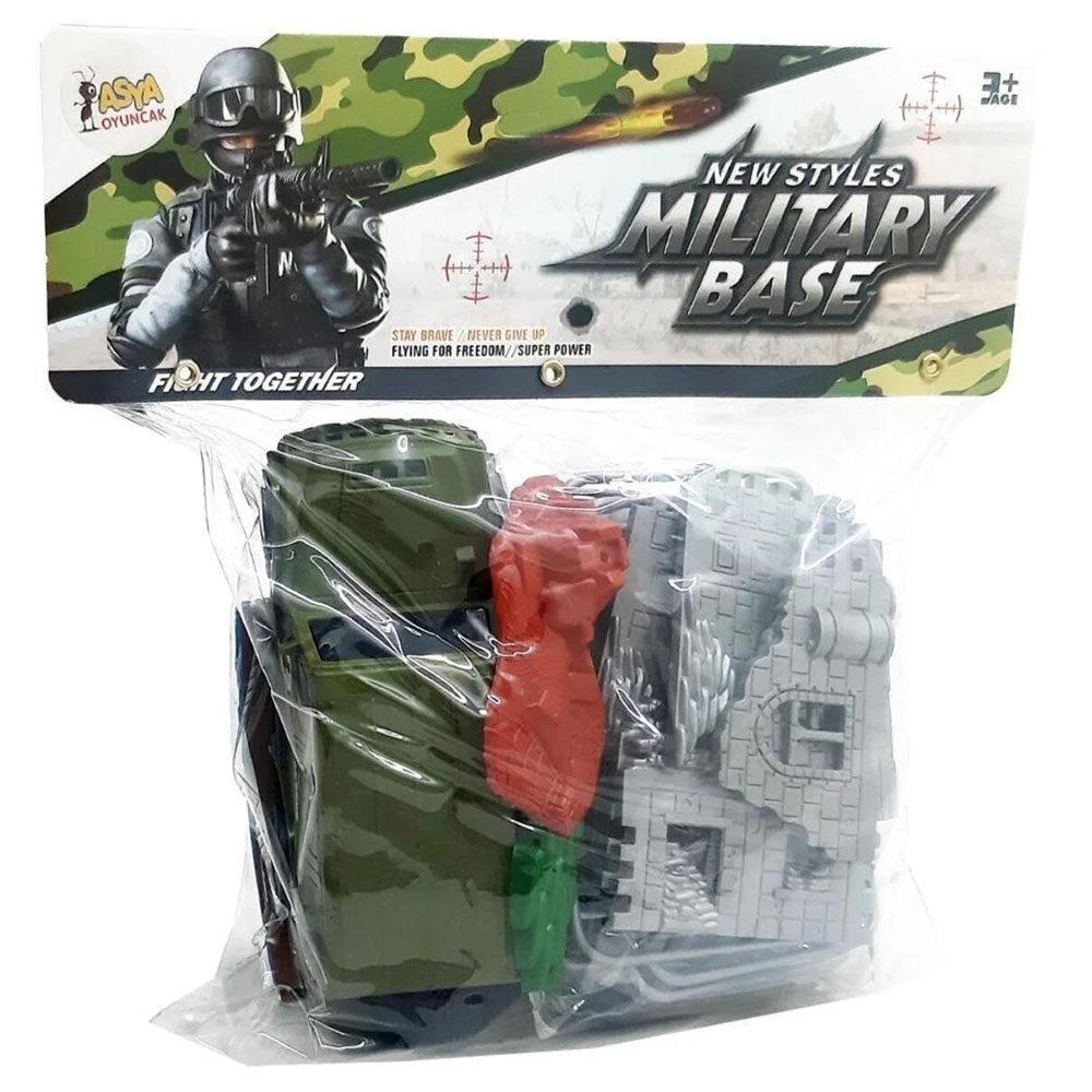 Asya Oyuncak Pvc Asker Seti A8149-JL668-83