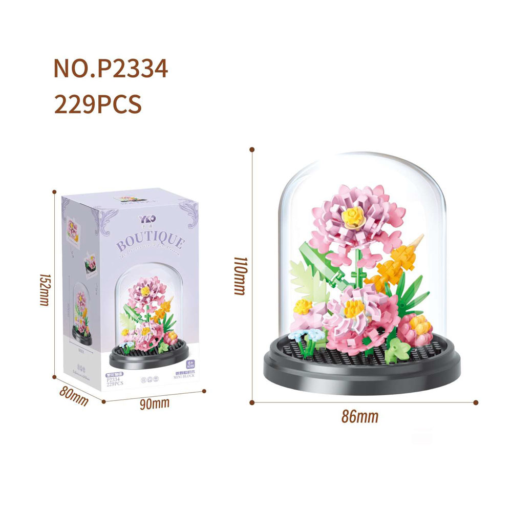 Asya Fanuslu Çiçek Bricks C7725-P2334