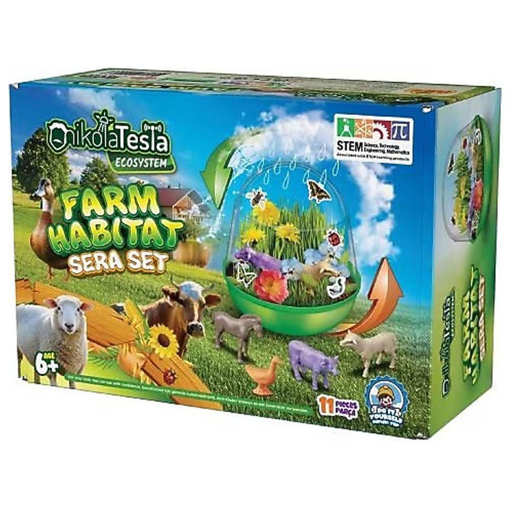 Asya Nıkola Tesla Habıtat Sera Set Farm 70133