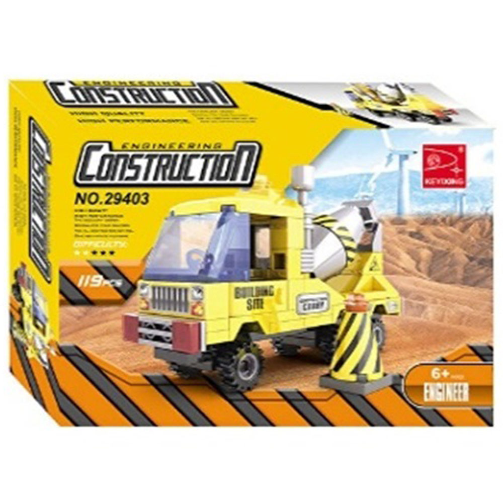 Asya Ausını İnşaat Seti 115 Parça BIG29403