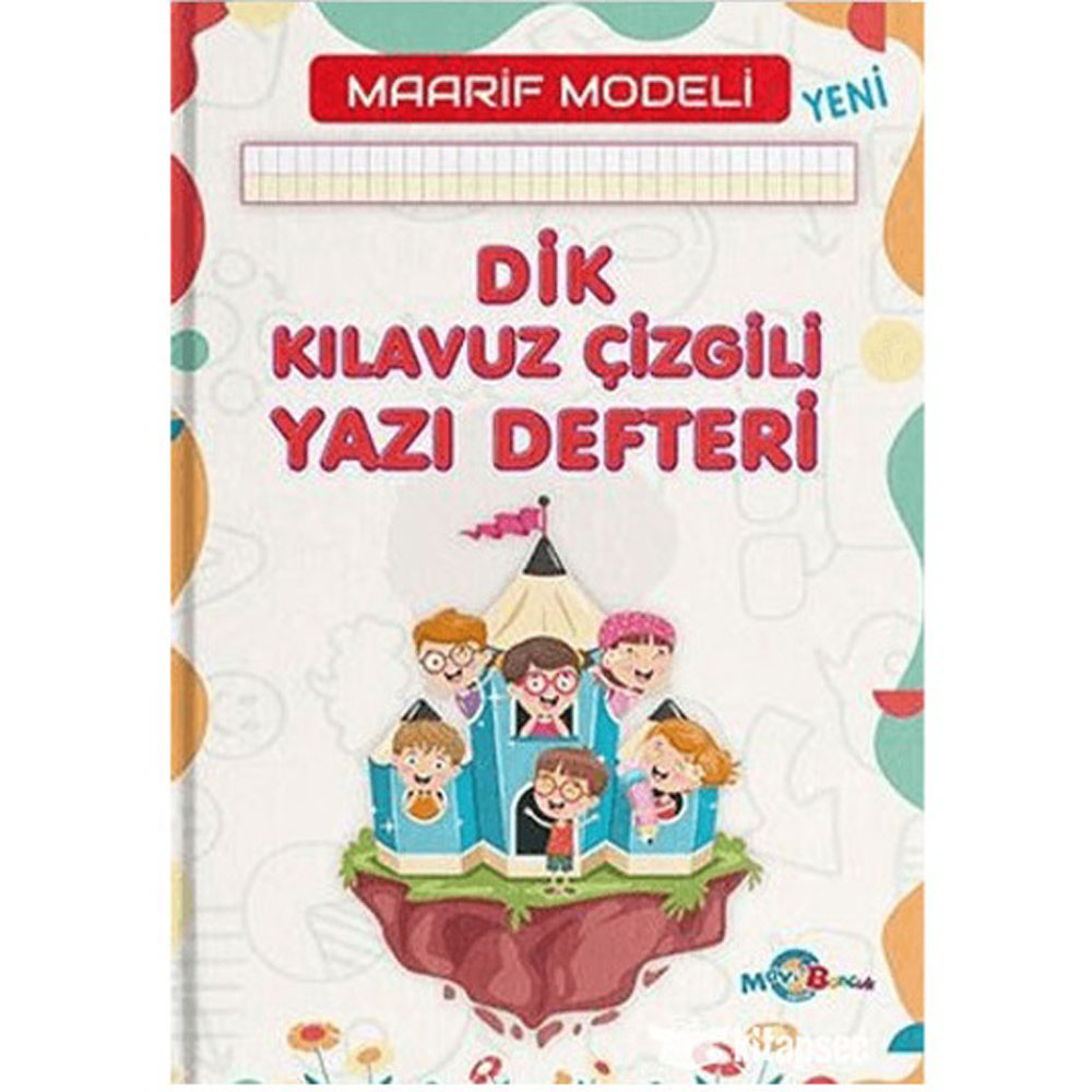 Mavi Boncuk Maarif Model Yazı Defteri Dik Kılavuz